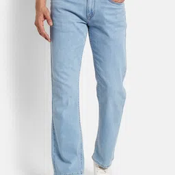 Octave Men Bootcut Heavy Fade Stretchable Jeans-picture-0
