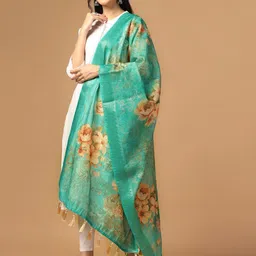 Kaizen TEXO FAB Ethnic Motifs Printed Dupatta image 3