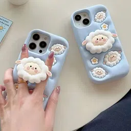 CASE CREATION Cartoon Characters Printed iPhone 13 Back Case image 5
