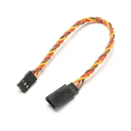 SafeConnect Twisted 30CM 22AWG Servo Lead JR Extension Cable With Hook for Easy Cable Management and Reliable Connections - RS7245SafeConnect Twisted 30CM 22AWG Servo Lead JR Extension Cable With Hook for Easy Cable Management and Reliable Connections - RS7245-21