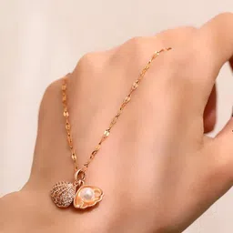 Jewelry Miguel Unisex Rose Gold Pendant-image-69