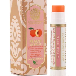 RYLLZ ESSENTIALS Peach Lip Balm With SPF50 PA+++ - 5 g image 5