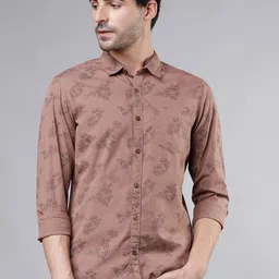HIGHLANDER Men Printed Slim Fit Shirt-picture-5