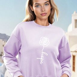 Kotty Women Graphic Printed Round Neck Therma-Fit Sweatshirt-picture-18