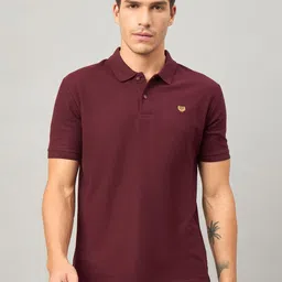 Duke Polo Collar Slim Fit Cotton T-shirt-picture-27