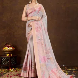 Mitera Zari Silk Blend Saree-picture-32