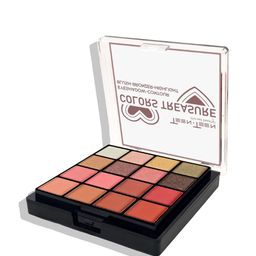 TEEN TEEN COSMETICS Colors Treasure All-In-One Two Layer Makeup Kit - Shade - 01 - 25 g-19