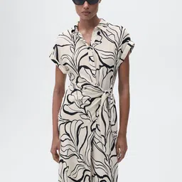MANGO Print Midi Dress-picture-28