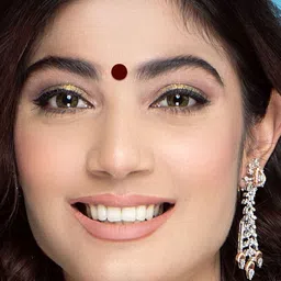 Comet Busters Set Of 3 Bindiful Beautiful Traditional Designer Bindi - Maroon image 3