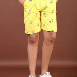 V-Mart Boys Printed Mid-Rise Shorts-picture-15
