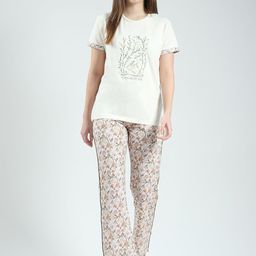Monte Carlo Women Printed Night Suit-image-27