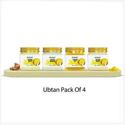 DR.RASHEL Set Of 4 Ubtan Scrub Face Pack Gel & Cream Combo- 380 ml Each-39