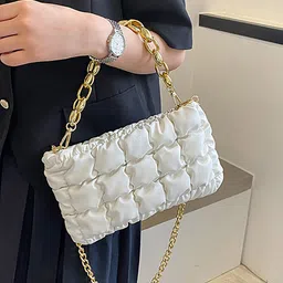 LULU & SKY PU Structured Sling Bag image 3