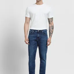 Mufti Men Skinny Fit Light Fade Stretchable Jeans-picture-14