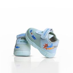 FootStation Boys Green Canvas Slip-On Sneakers-image-134