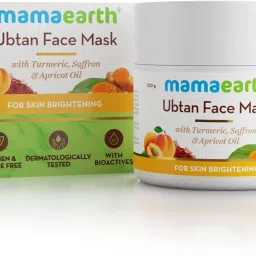 Ubtan Face Pack Mask with Saffron, Turmeric & Apricot Oil-4