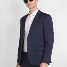 Men Self Design Two Piece Suit Solid Suit-picture-27