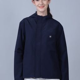 HOUSE OF VEDAS Waterproof Hooded Rain Jacket-image-20