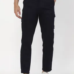 SAPPER Men Relaxed Cargos Trousers-image-35