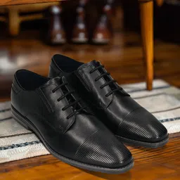 Bugatti Menello Men Leather Formal Derby Shoes-picture-24
