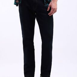 Flying Machine Men Straight Fit Highly Distressed Stretchable Jeans-image-82