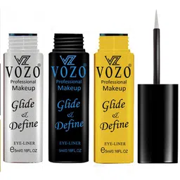 VOZO Set Of 3 Glide & Define Infusion Essential Liquid Eyeliner-5 ml Each-Shade- 03-04-10-36