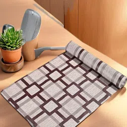 REVEXO Grey Set of 1 Water Resistant Shelf Liner Organisers-14