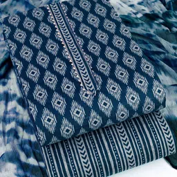 Sun Fashion And Lifestyle Ethnic Motifs Printed Gotta Patti Unstitched Dress Material-image-80