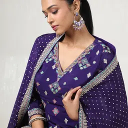 Soch Embroidered Sequinned Ready to Wear Lehenga & Blouse With Dupatta image 4