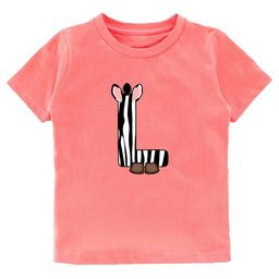 KAVEE Kids Typography Pure Cotton Pockets T-shirt-image-101