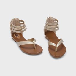 Sole To Soul Women Gladiators with Buckles Flats-image-62