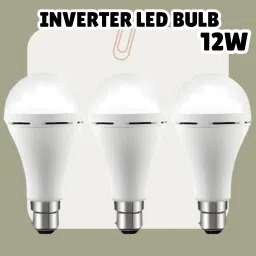 (Emergency Inverter Blub) charging 12W LED Bulb for Extended Lighting_Pack_3E308 4 hrs Bulb Emergency Light-image-24