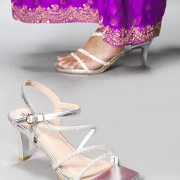 SHUZ TOUCH Women Embellished Heels-57
