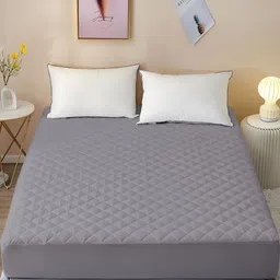 RF RELAXFEEL Silver-Toned Water Resistant Breathable Mattress Protector-image-95