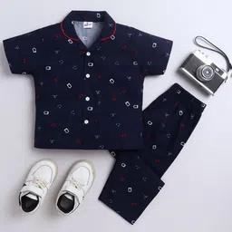 The Magic Wand Kids Pure Cotton Printed Night suit-picture-31
