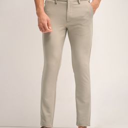 THE BEAR HOUSE Men Mid-Rise Slim Fit  Formal Trousers-image-23
