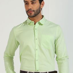 INVICTUS Classic Spread Collar Pure Cotton Formal Shirt-picture-0