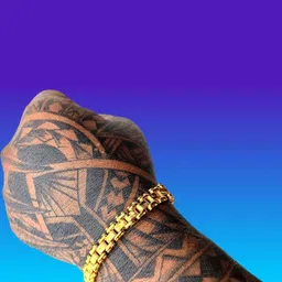 Dynamic Retail Global Men Gold Stainless Steel Link Bracelet-image-66