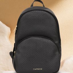 Caprese Women Brand Logo Printed Backpack-1