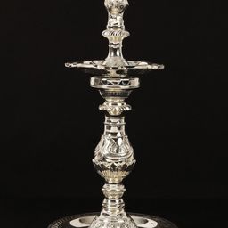 Exotic India Brass Peacock Lamp-17