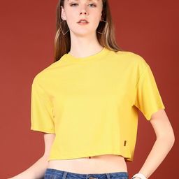 V-Mart Women Pockets Boxy T-shirt-picture-5