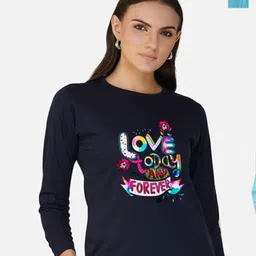 Metronaut Women 2 Printed Bio Finish Applique T-shirt-picture-24