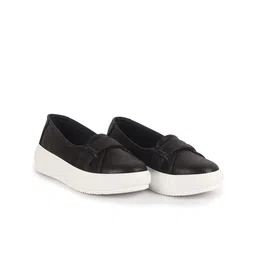 FAUSTO Women Solid Regular Round Toe Slip-On Sneakers everyday ease-image-22