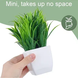 Go Hooked Artificial Mini Plants Pot image 4