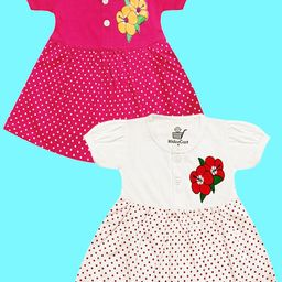 KidzzCart Polka Dot Print Fit & Flare Dress-image-25