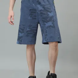 ANML Men Camouflage Printed Shorts-18