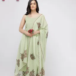 TJORI Floral Printed Cotton Dupatta-picture-18