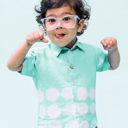Tiber Taber Boys Opaque Casual Shirt-46