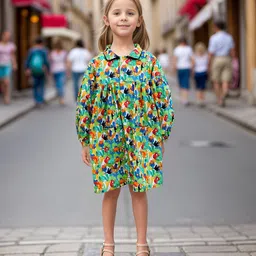 Safehugs Animal Print A-Line Dress-picture-22