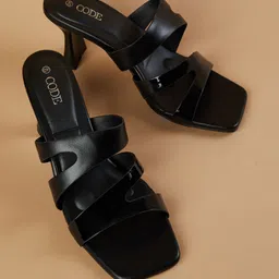 CODE by Lifestyle Women Open Toe Kitten Heel Sandals-3